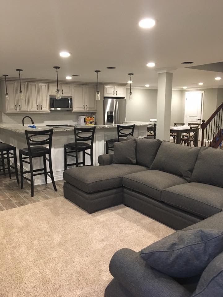 Bright legal basement apartment suite in Mississauga with kitchen finished by IntraBuild