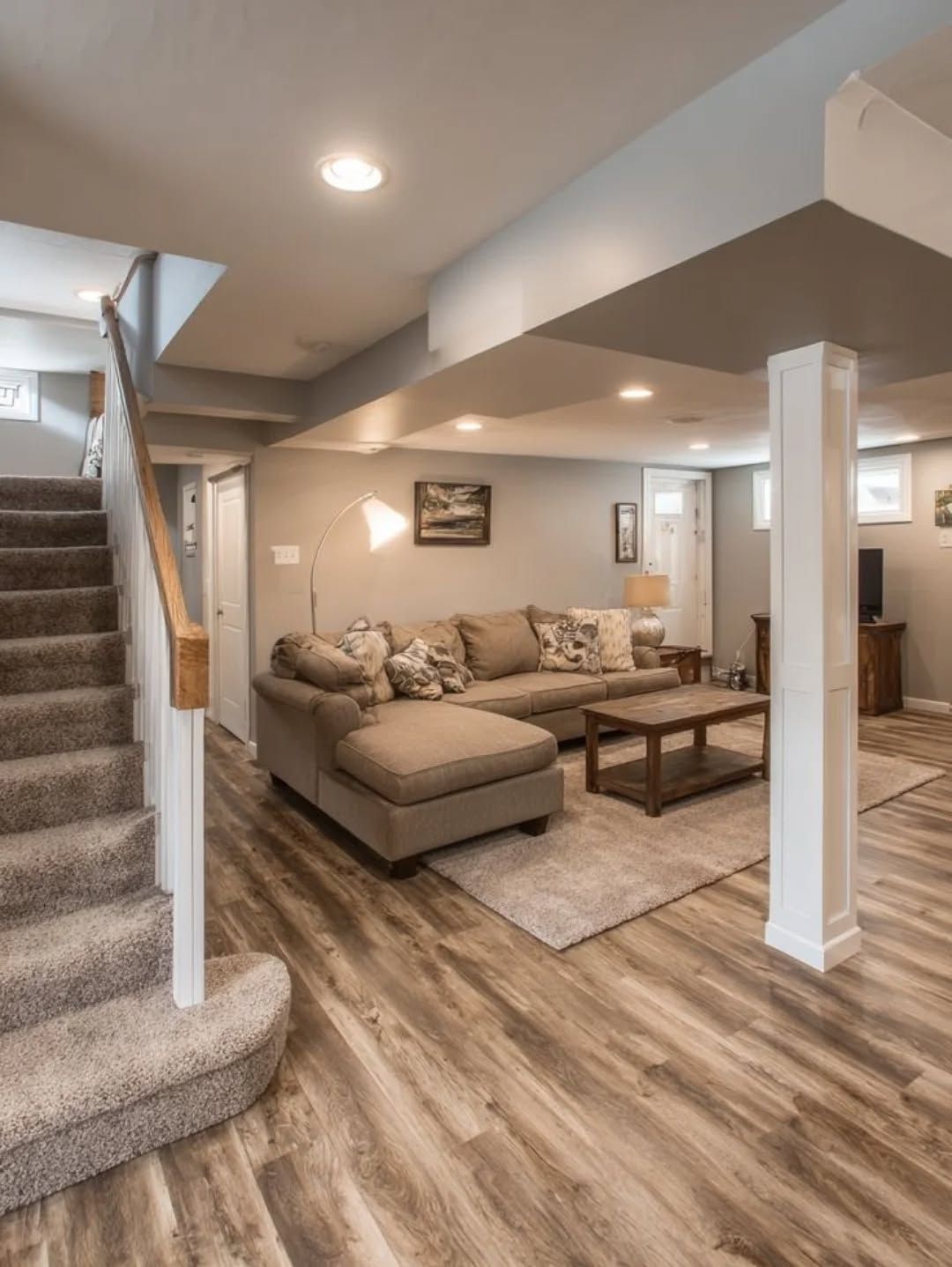 Bright legal basement apartment suite in a York Region home finished by IntraBuild