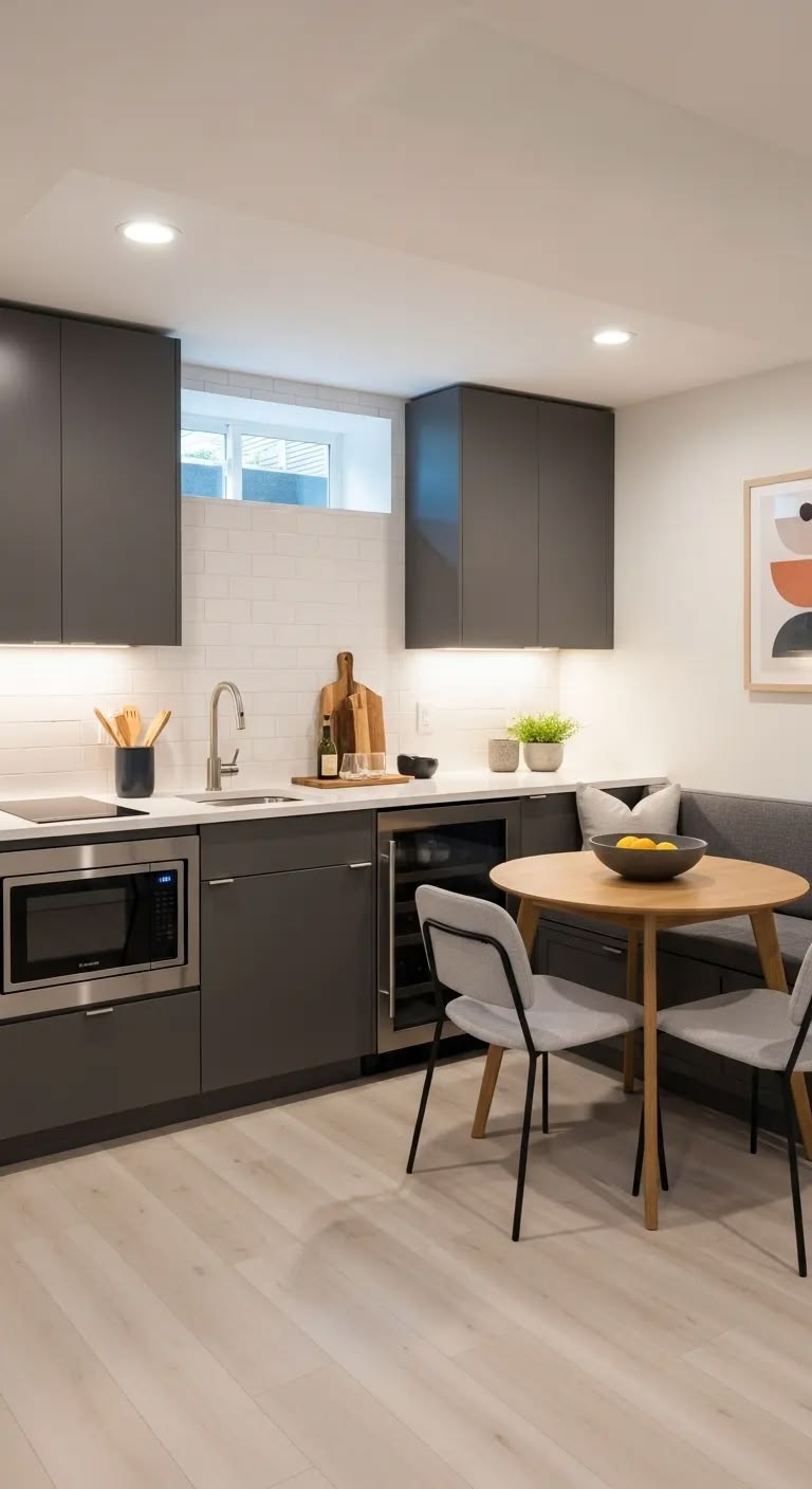 Legal basement apartment suite in a Milton home, built by IntraBuild