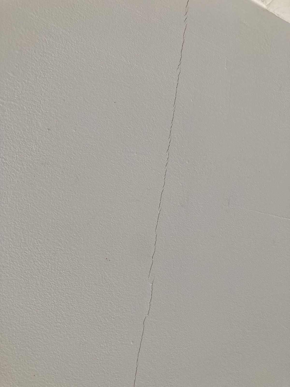 Clean drywall patch repair in Milton, sanded and ready for paint by IntraBuild