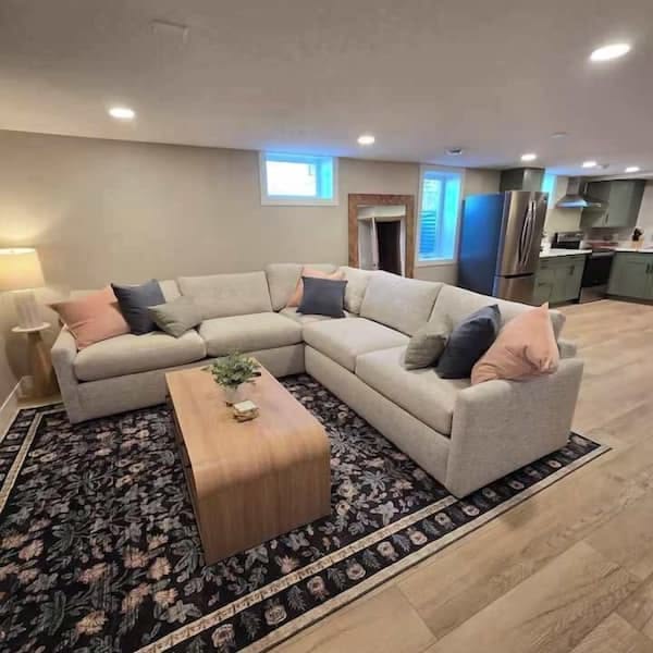 Bright legal basement apartment suite in Toronto with kitchen finished by IntraBuild